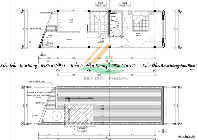 Nhà phố 3 tầng phong cách tân cổ điển