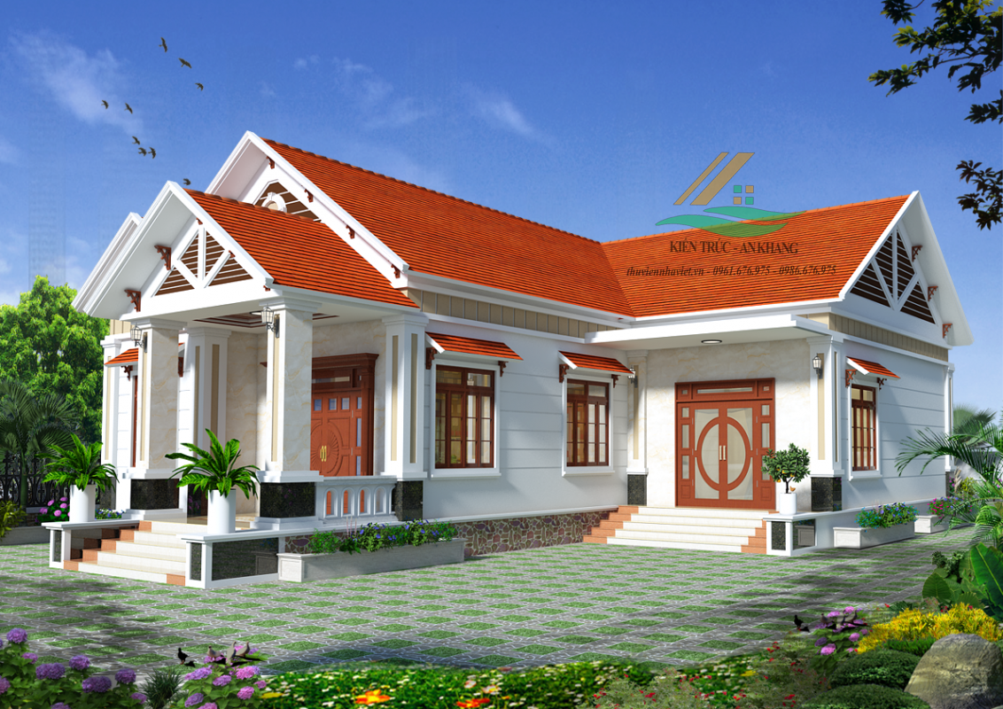 thiet-ke-biet-thu-1-tang-mai-thai