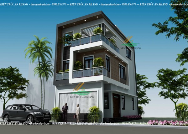 Mẫu Nhà Ống Đẹp 3 Tầng 6M Hiện Đại Thiết Kế Uy Tín Giá Rẻ Tại Ứng Hoà