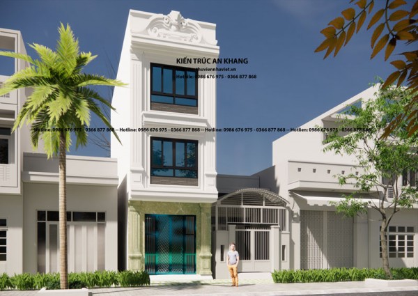 NHÀ PHỐ 3 TẦNG TÂN CỔ ĐIỂN DIỆN TÍCH 46M2 TẠI THANH TRÌ HÀ NỘI