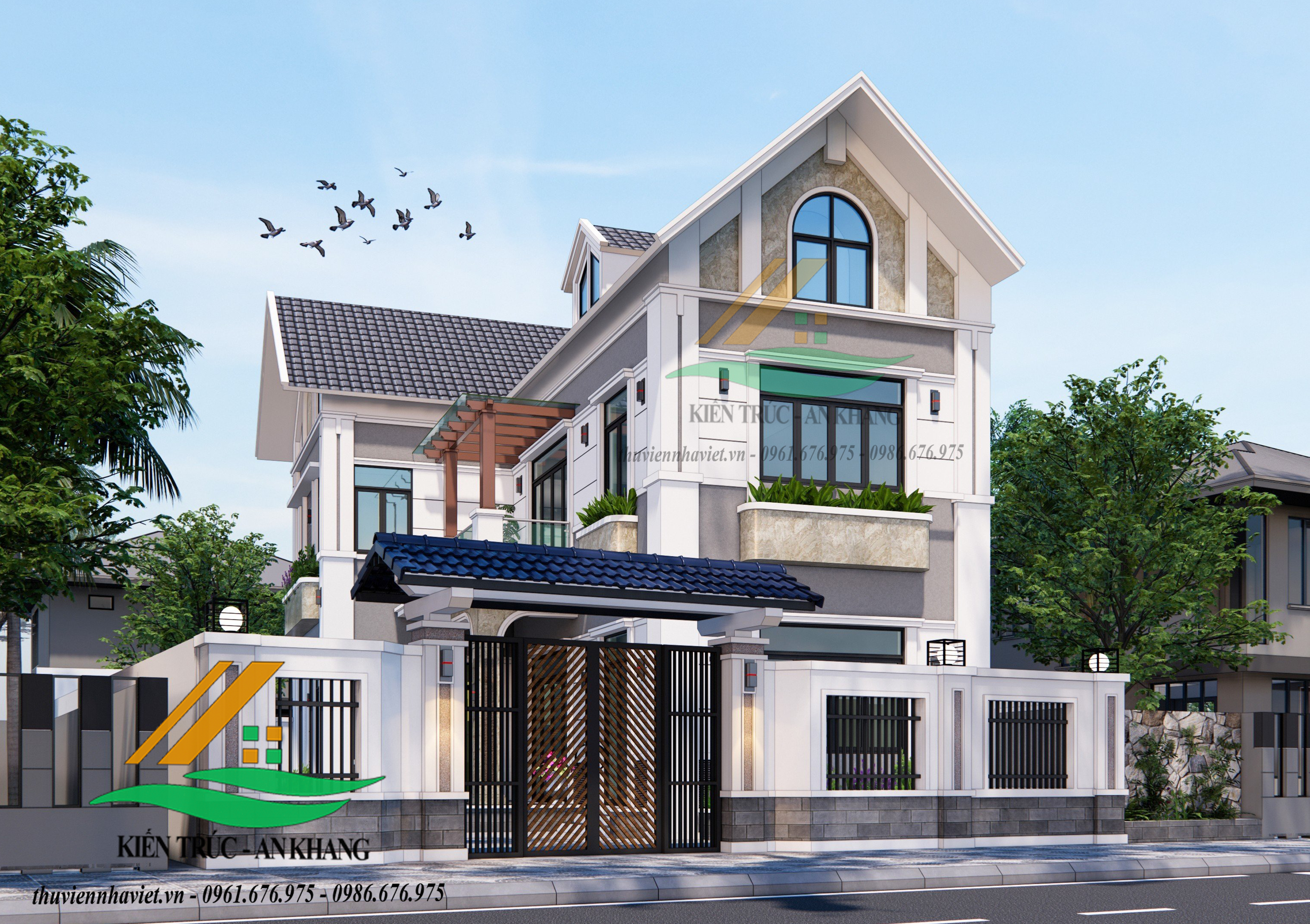 Mẫu Thiết Kế Biệt Thự 2 Tỷ 120m2 Quảng Phú Cầu Huyện Ứng Hoà Thành Phố Hà Nội