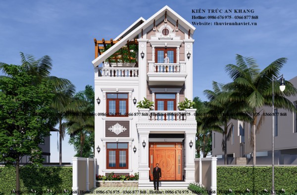 Biệt Thự Mái Thái 3 Tầng Sang Trọng Tại Ứng Hoà - TP Hà Nội