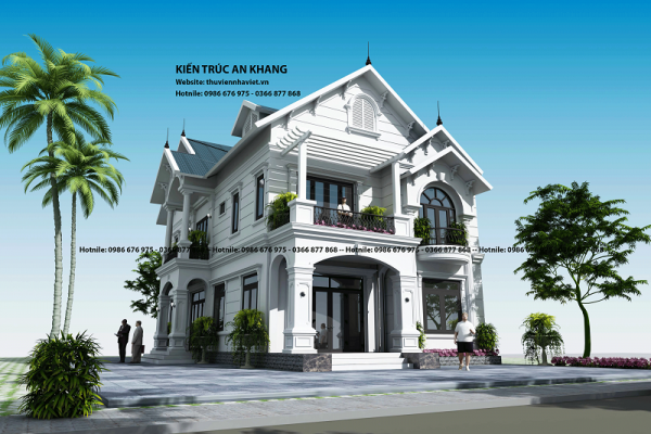 BIỆT THỰ MÁI THÁI 2 TẦNG DIỆN TÍCH MẶT SÀN 180M2 TẠI TÂN LẠC - HOÀ BÌNH