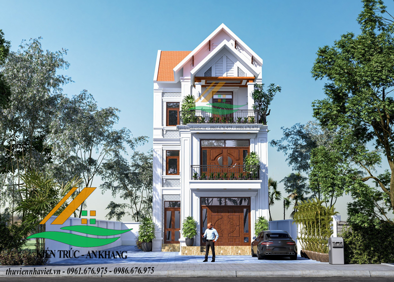 Chiêm Ngưỡng Thiết Kế Nhà Ống 3 Tầng Mặt Tiền 6,5m Tại Cao Dương Thanh Oai Hà Nội