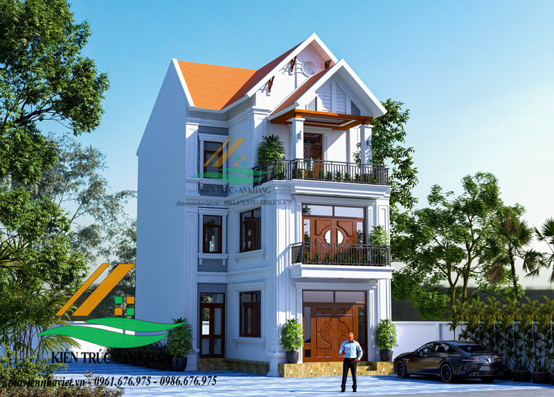 Chiêm Ngưỡng Thiết Kế Nhà Ống 3 Tầng Mặt Tiền 6,5m Tại Cao Dương Thanh Oai Hà Nội