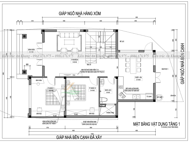 HÉ LỘ VẺ ĐẸP MẪU NHÀ BIỆT THỰ HIỆN ĐẠI 2 TẦNG MÁI THÁI TẠI THANH OAI - TP HÀ NỘI