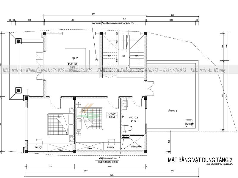 HÉ LỘ VẺ ĐẸP MẪU NHÀ BIỆT THỰ HIỆN ĐẠI 2 TẦNG MÁI THÁI TẠI THANH OAI - TP HÀ NỘI