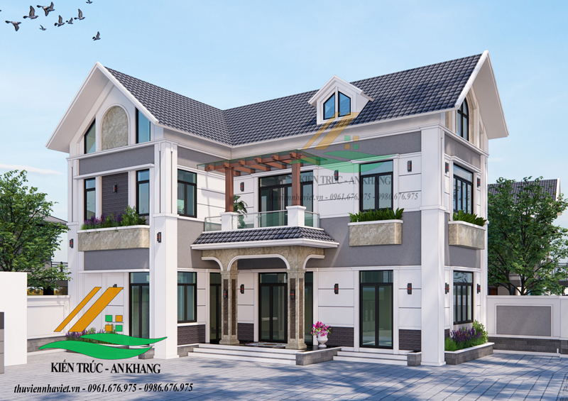 Mẫu Thiết Kế Biệt Thự 2 Tỷ 120m2 Quảng Phú Cầu Huyện Ứng Hoà Thành Phố Hà Nội