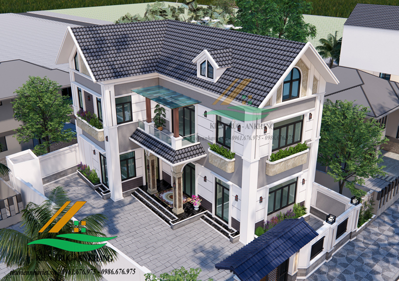 Mẫu Thiết Kế Biệt Thự 2 Tỷ 120m2 Quảng Phú Cầu Huyện Ứng Hoà Thành Phố Hà Nội