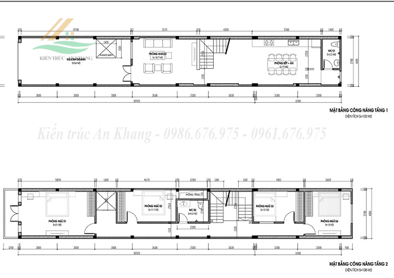 Mẫu Nhà Phố Đep 4x19m Kết Hợp Kinh Doanh Tối Ưu Công Năng Ở Vĩnh Phúc