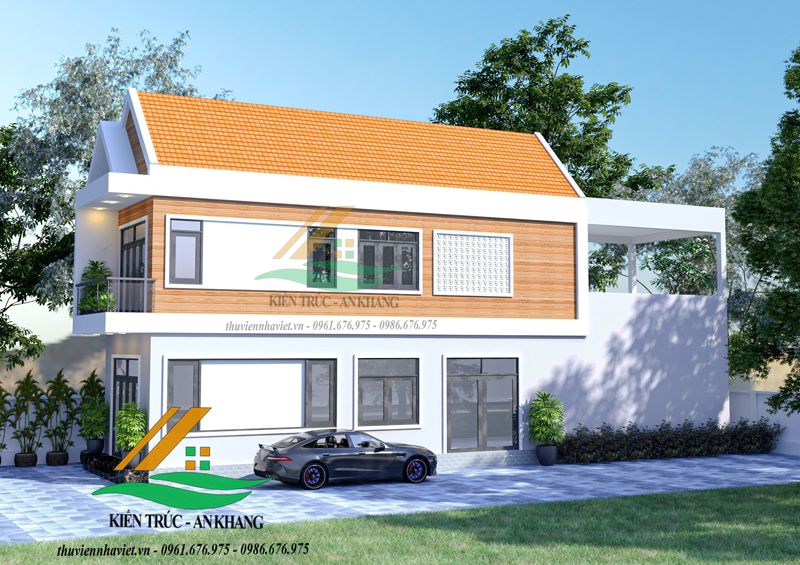 Mẫu Thiết Kế Nhà Phố Hiện Đại Tối Ưu Công Năng Tại Kim Bôi Hoà Bình