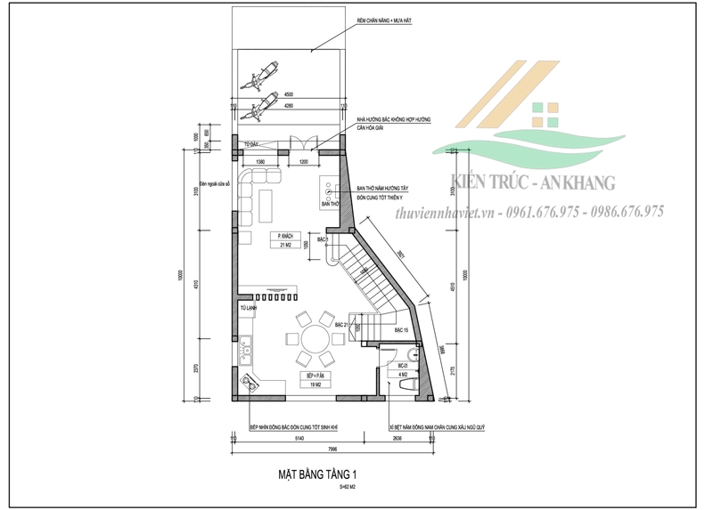 Khám Phá Mẫu Nhà Ống 2 Tầng Đẹp 4.5x10m Ở Thanh Oai -TP Hà Nội Tối Ưu Diện Tích